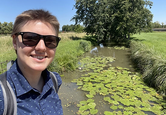 Alex Roginski '26 in France