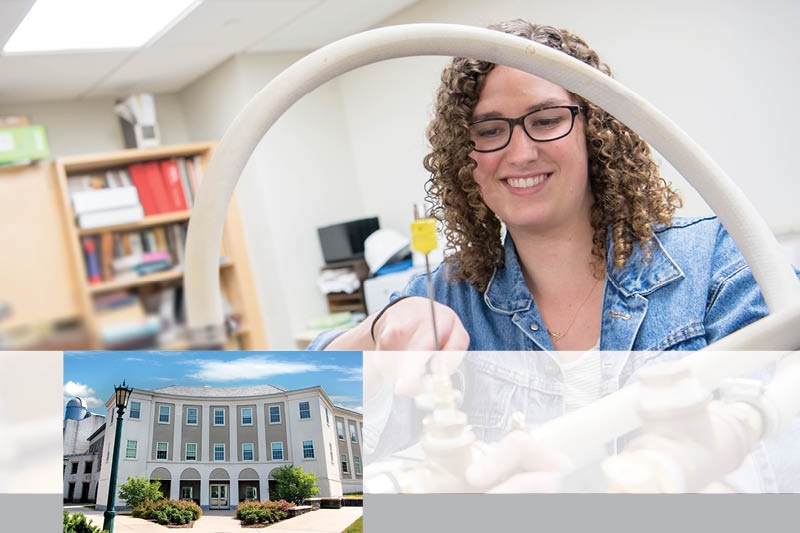 One of the energy labs on campus