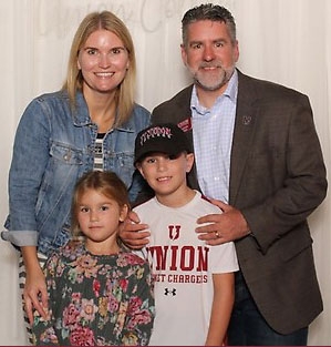 Jason Nevinger and family