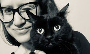 Jess Wenger '10 with Magic