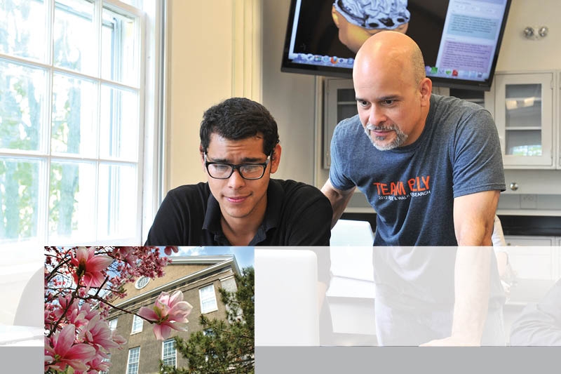 The Neursocience lab in Butterfield Hall