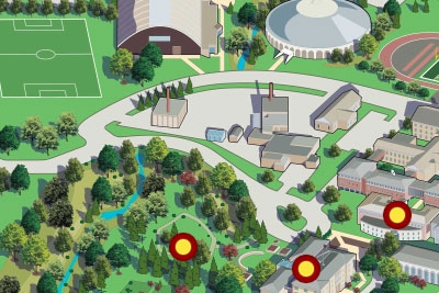 A thumbnail of the Union College virtual tour