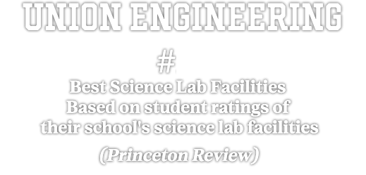 Engineering at Union Best Science Lab Facilities Based on student ratings of their school's science lab facilities (Princeton Review)